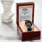 To My Husband- My Missing Piece- Men's Openwork Watch