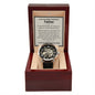 To The Father of My Children- You Amaze Me Everyday- Men's Openwork Watch