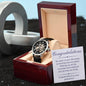 On Your Graduation- As one door closes- Men's Openwork Watch