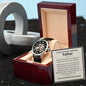 To The Father of My Children- You Amaze Me Everyday- Men's Openwork Watch