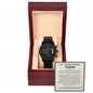 To The Father of My Children- You Amaze Me Everyday- Black Chronograph Watch