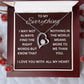 Forever Love Necklace- The Right Words- Wife, Girlfriend