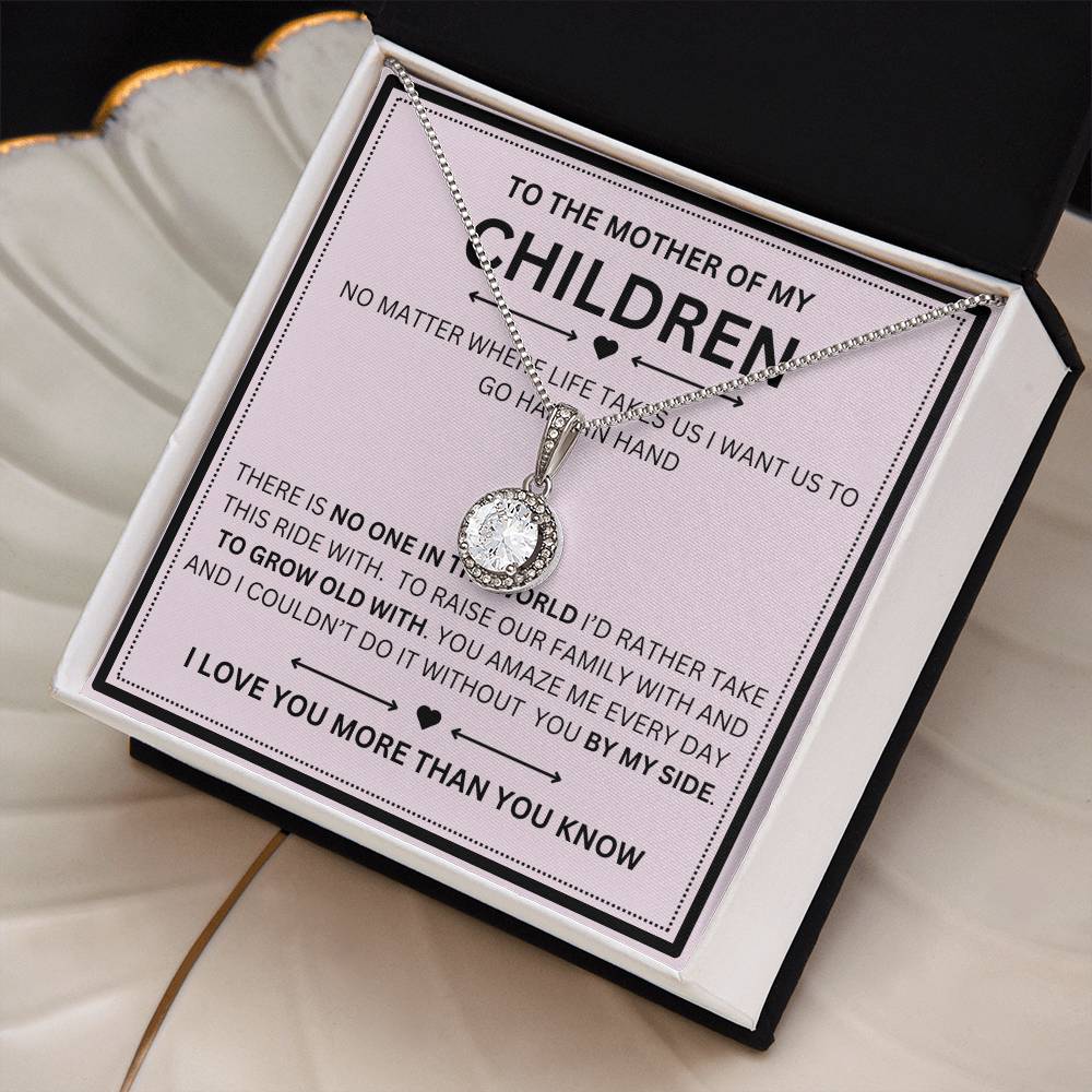 To the mother of my children- you amaze me every day- Eternal hope necklace