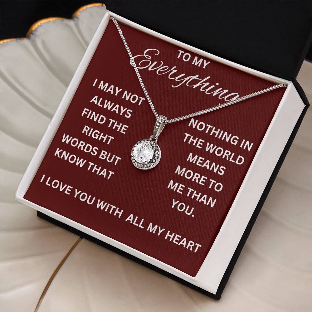 Eternal Hope Necklace- The Right Words- Wife, Girlfriend