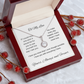 My one wish- To my wife/ girlfriend- eternal hope necklace