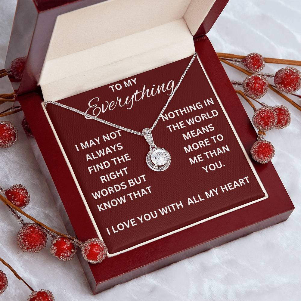 Eternal Hope Necklace- The Right Words- Wife, Girlfriend