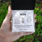 My wish for you-to my wife- alluring beauty necklace