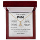 My wish for you-to my wife- alluring beauty necklace