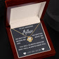 To my mother- no matter where we are- Love Knot Necklace