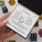 My one wish- To my wife/ girlfriend- forever love necklace