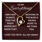 Forever Love Necklace- The Right Words- Wife, Girlfriend