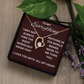 Forever Love Necklace- The Right Words- Wife, Girlfriend
