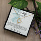 To My Wife- I Choose You- Forever Love necklace