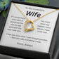 My wish for you-to my wife- forever love necklace